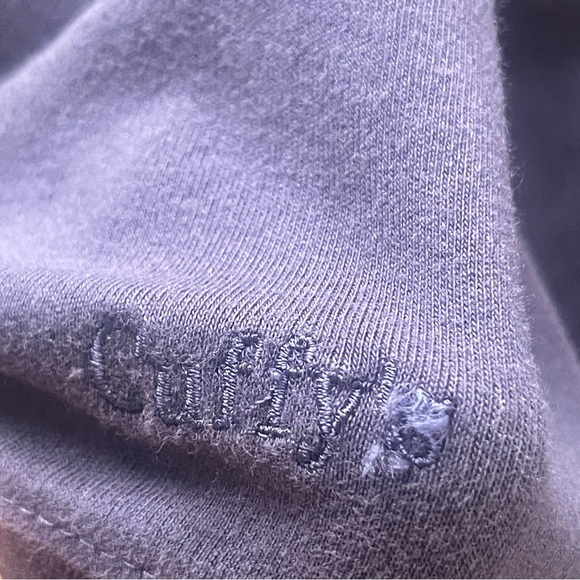 Cuffy's Of Cape Cod Navy 1/4 Zip Pullover Sweater Men's Size Medium Nautical - Picture 9 of 9